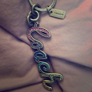 Coach Keychain